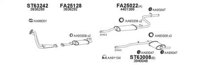 Veneporte 630119 Глушник вихлопних газів кінцевий Veneporte 630119 Глушник вихлопних газів кінцевий