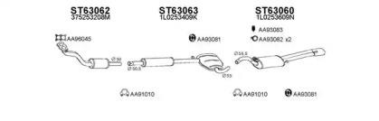 Veneporte 630145 Глушник вихлопних газів кінцевий