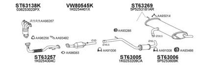 Veneporte 630163 Глушник вихлопних газів кінцевий Veneporte 630163 Глушник вихлопних газів кінцевий