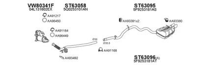 Veneporte 630280 Глушник вихлопних газів кінцевий Veneporte 630280 Глушник вихлопних газів кінцевий