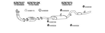 Veneporte 670025 Глушник вихлопних газів кінцевий