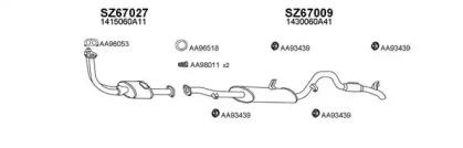 Veneporte 670029 Глушник вихлопних газів кінцевий Veneporte 670029 Глушник вихлопних газів кінцевий