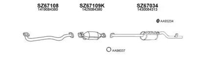 Veneporte 670054 Глушник вихлопних газів кінцевий Veneporte 670054 Глушник вихлопних газів кінцевий