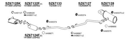 Veneporte 670066 Глушник вихлопних газів кінцевий Veneporte 670066 Глушник вихлопних газів кінцевий