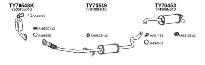 Veneporte 700096 Глушник вихлопних газів кінцевий Veneporte 700096 Глушник вихлопних газів кінцевий