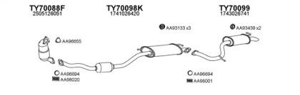 Veneporte 700149 Глушник вихлопних газів кінцевий Veneporte 700149 Глушник вихлопних газів кінцевий