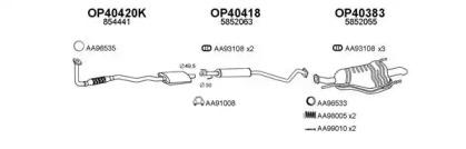 Veneporte 770002 Глушник вихлопних газів кінцевий Veneporte 770002 Глушник вихлопних газів кінцевий