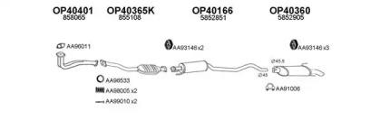 Veneporte 770031 Глушник вихлопних газів кінцевий Veneporte 770031 Глушник вихлопних газів кінцевий