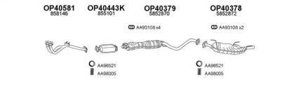 Veneporte 770063 Глушник вихлопних газів кінцевий Veneporte 770063 Глушник вихлопних газів кінцевий
