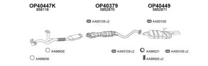 Veneporte 770064 Глушник вихлопних газів кінцевий Veneporte 770064 Глушник вихлопних газів кінцевий