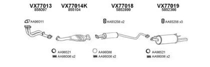 Veneporte 770121 Глушник вихлопних газів кінцевий Veneporte 770121 Глушник вихлопних газів кінцевий