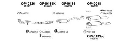 Veneporte 770148 Глушник вихлопних газів кінцевий Veneporte 770148 Глушник вихлопних газів кінцевий