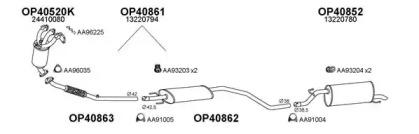 Veneporte 770160 Глушник вихлопних газів кінцевий Veneporte 770160 Глушник вихлопних газів кінцевий