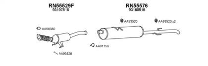 Veneporte 770203 Глушник вихлопних газів кінцевий Veneporte 770203 Глушник вихлопних газів кінцевий