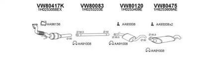 Veneporte 800071 Глушник вихлопних газів кінцевий Veneporte 800071 Глушник вихлопних газів кінцевий