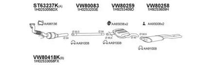 Veneporte 800076 Глушник вихлопних газів кінцевий Veneporte 800076 Глушник вихлопних газів кінцевий