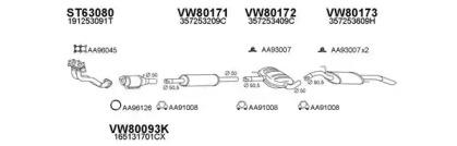 Veneporte 800134 Глушник вихлопних газів кінцевий Veneporte 800134 Глушник вихлопних газів кінцевий