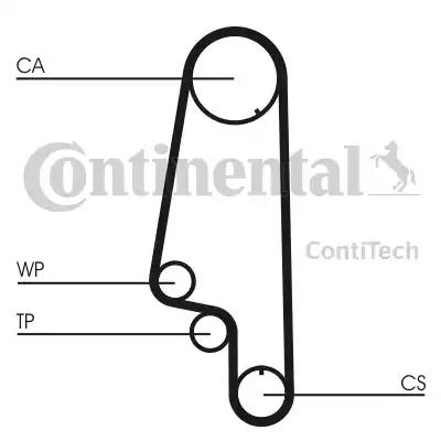 Contitech CT846 Belt timing