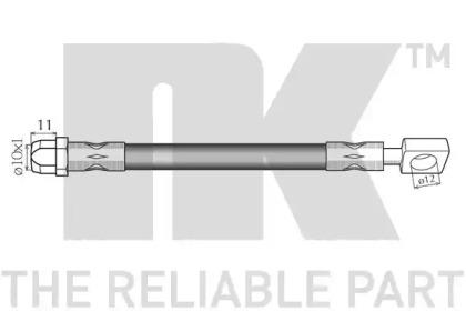 NK 854022 Шланг гальмівний NK 854022 Шланг гальмівний