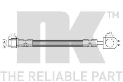 NK 854766 Шланг гальмівний NK 854766 Шланг гальмівний