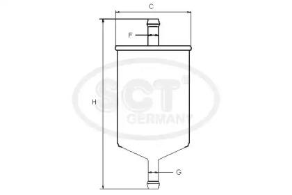 Sct Germany ST 6508 Fuel filter Sct Germany ST 6508 Fuel filter