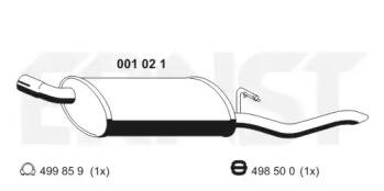 Ernst 001021 Schalldaempfer
