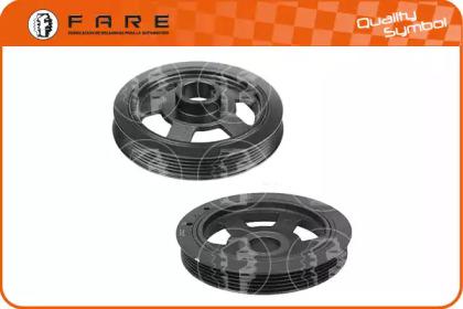 Fare 12848 Шкив коленвала Fare 12848 Шкив коленвала