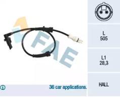 FAE 78217 Датчик ABS FAE 78217 Датчик ABS