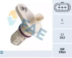 FAE 79395 Датчик положення колінвала FAE 79395 Датчик положення колінвала