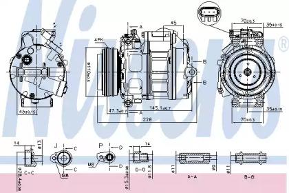 Nissens 890329 Compressor assy cooler Nissens 890329 Compressor assy cooler