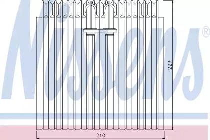 Nissens 92072 Конденсер Nissens 92072 Конденсер
