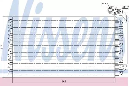Nissens 92170 Конденсер
