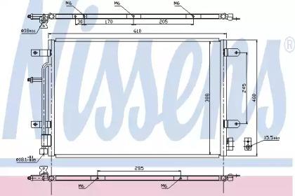 Nissens 940139 Випаровувач кондиціонера Nissens 940139 Випаровувач кондиціонера