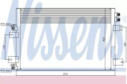Nissens 940151 Конденсер