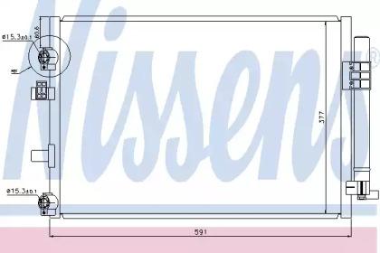 Nissens 940182 Испаритель кондиционера Nissens 940182 Испаритель кондиционера