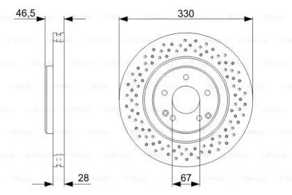 Bosch 0 986 479 135 Brake disc Bosch 0 986 479 135 Brake disc