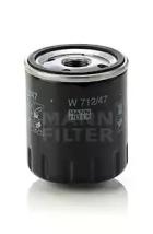 Mann-Filter W 712/47 Oil filter Mann-Filter W 712/47 Oil filter