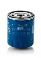 Mann-Filter W 712/8 Oil filter Mann-Filter W 712/8 Oil filter