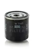 Mann-Filter W 714/3 Фільтр масляний