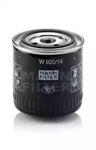 Mann-Filter W 920/14 Фільтр масляний Mann-Filter W 920/14 Фільтр масляний
