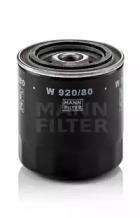 Mann-Filter W 920/80 Фільтр масляний Mann-Filter W 920/80 Фільтр масляний