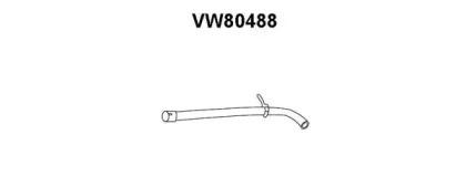 Veneporte VW80488 Випускна труба відпрацьованих газів Veneporte VW80488 Випускна труба відпрацьованих газів