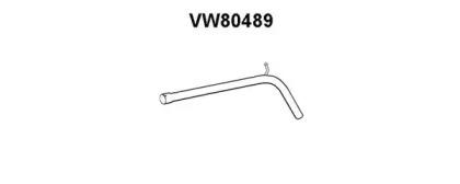 Veneporte VW80489 Випускна труба відпрацьованих газів