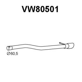 Veneporte VW80501 Випускна труба відпрацьованих газів Veneporte VW80501 Випускна труба відпрацьованих газів