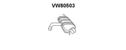 Veneporte VW80503 Глушитель выхлопных газов конечный Veneporte VW80503 Глушитель выхлопных газов конечный