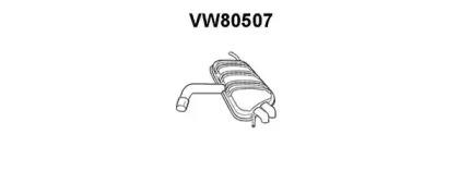 Veneporte VW80507 Schalldaempfer