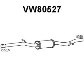 Veneporte VW80527 Muffler assy front Veneporte VW80527 Muffler assy front