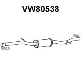 Veneporte VW80538 Muffler assy front Veneporte VW80538 Muffler assy front