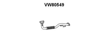 Veneporte VW80549 Exhaust pipe Veneporte VW80549 Exhaust pipe