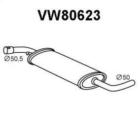 Veneporte VW80623 Середній глушник вихлопних газів Veneporte VW80623 Середній глушник вихлопних газів